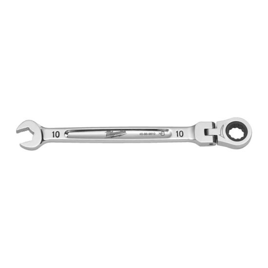 Ключ комбинированный MAX BITE™ с трещоткой и шарниром, 10 мм