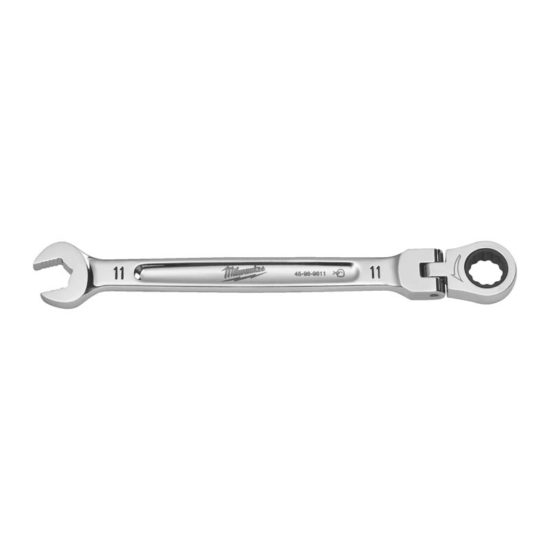 Ключ комбинированный MAX BITE™ с трещоткой и шарниром, 11 мм