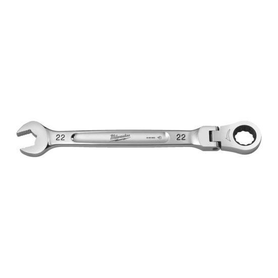 Ключ комбинированный MAX BITE™ с трещоткой и шарниром, 22 мм