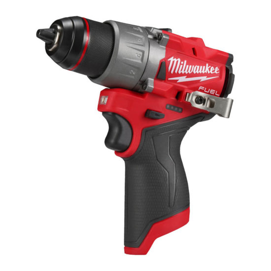 Дрель-шуруповерт аккумуляторная Milwaukee M12 FDD2-0