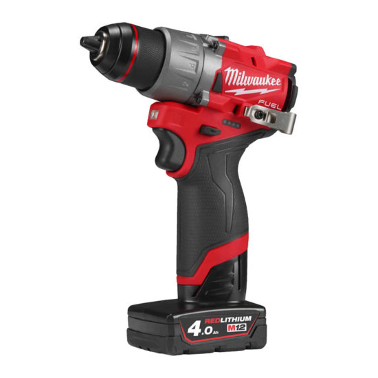 Дрель-шуруповерт аккумуляторная Milwaukee M12 FDD2-402X