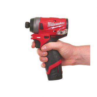 Шуруповерт ударный аккумуляторный Milwaukee M12 FID-0