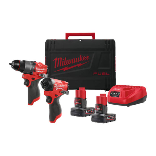 Набор инструментов Milwaukee M12 FPP2A2-602X