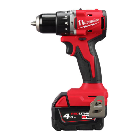 Дрель-шуруповерт ударная аккумуляторная Milwaukee M18 BLPDRC-402C