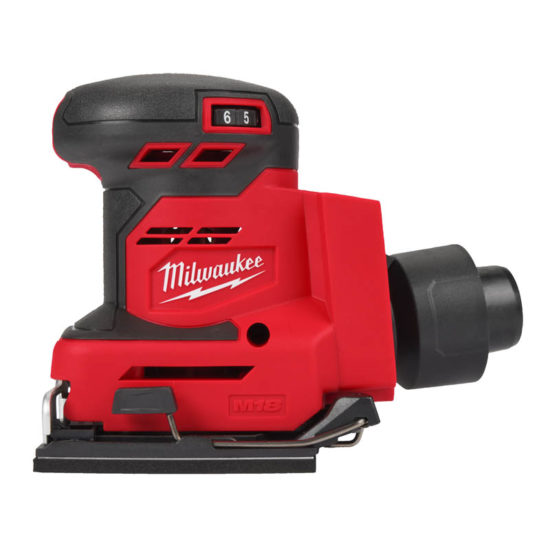 Виброшлифмашина аккумуляторная Milwaukee M18 BQSS-0