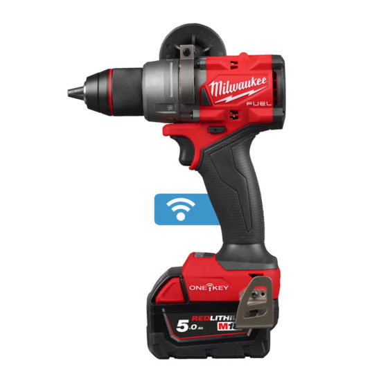 Дрель-шуруповерт аккумуляторная Milwaukee M18 ONEDD3-502X FUEL ONE-KEY